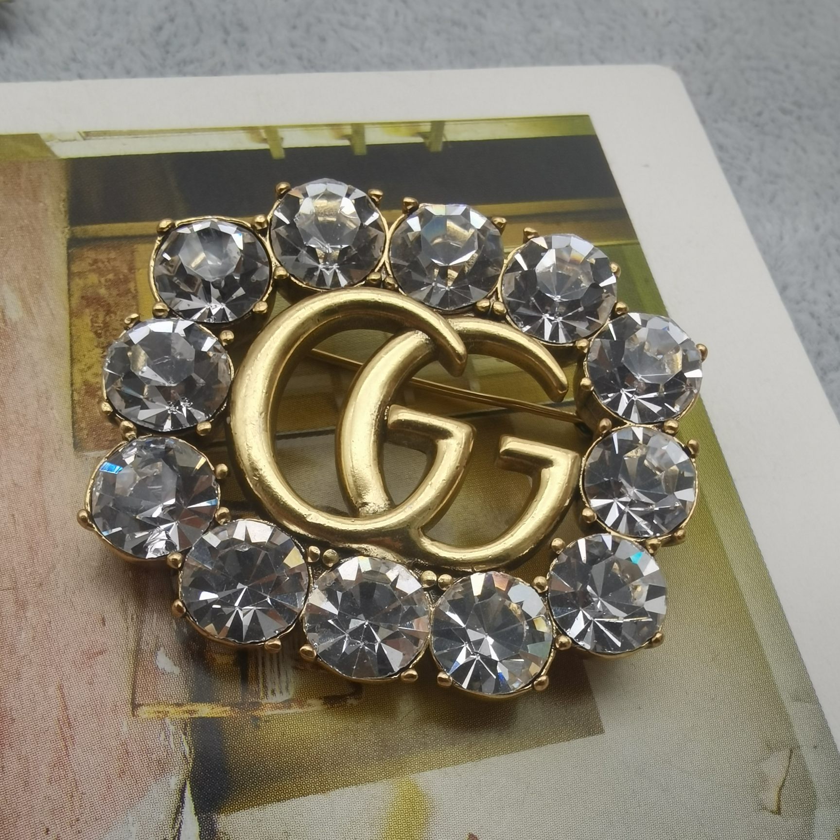 Gucci Brooch Gg 2402