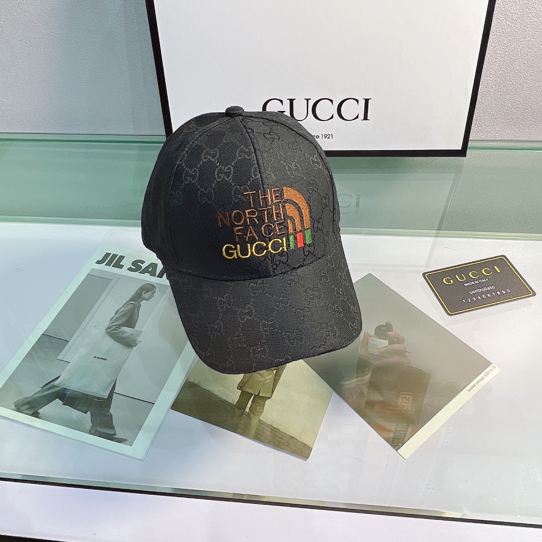 Gucci GG Canvas Baseball Cap Black