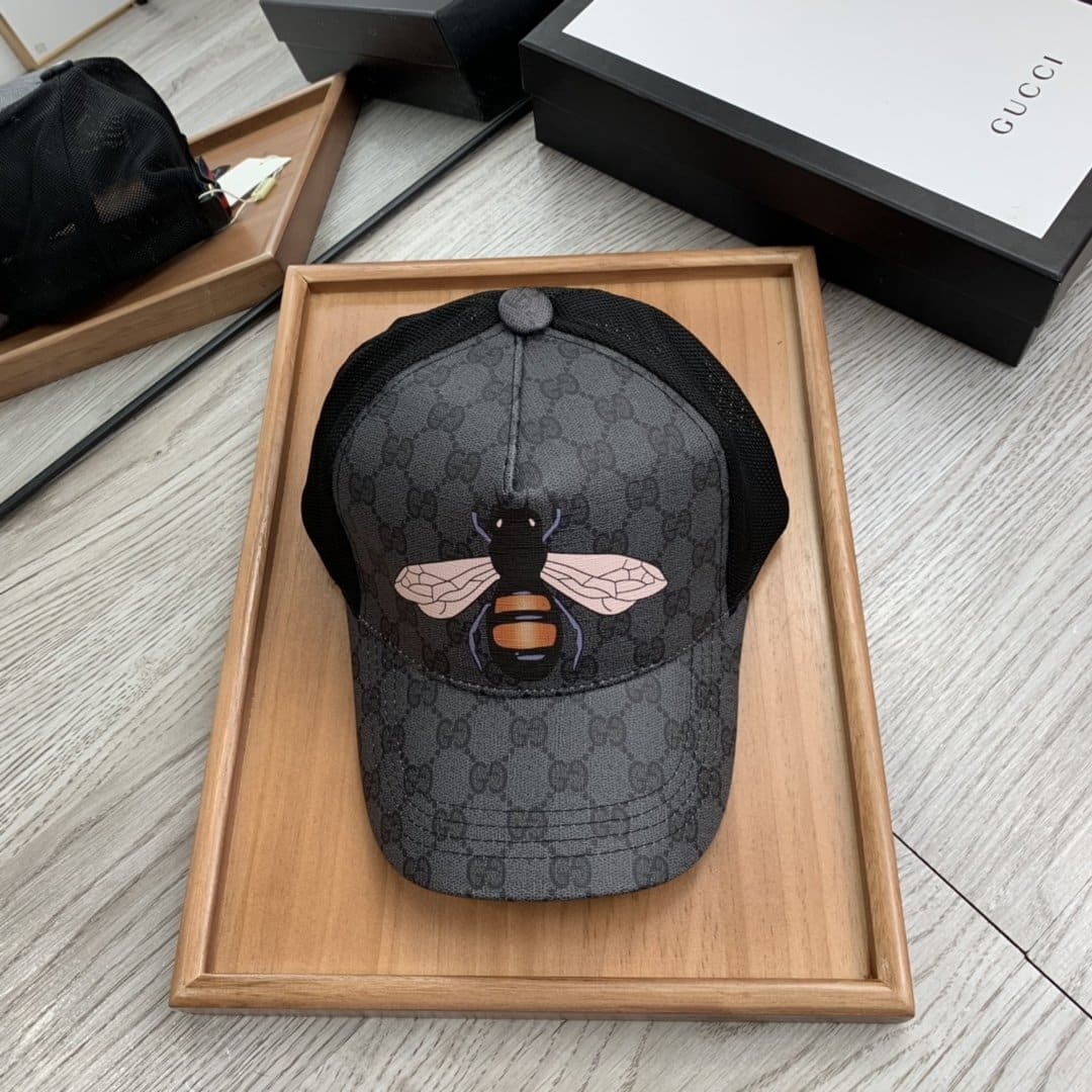 Gucci GG Canvas Baseball Cap Black