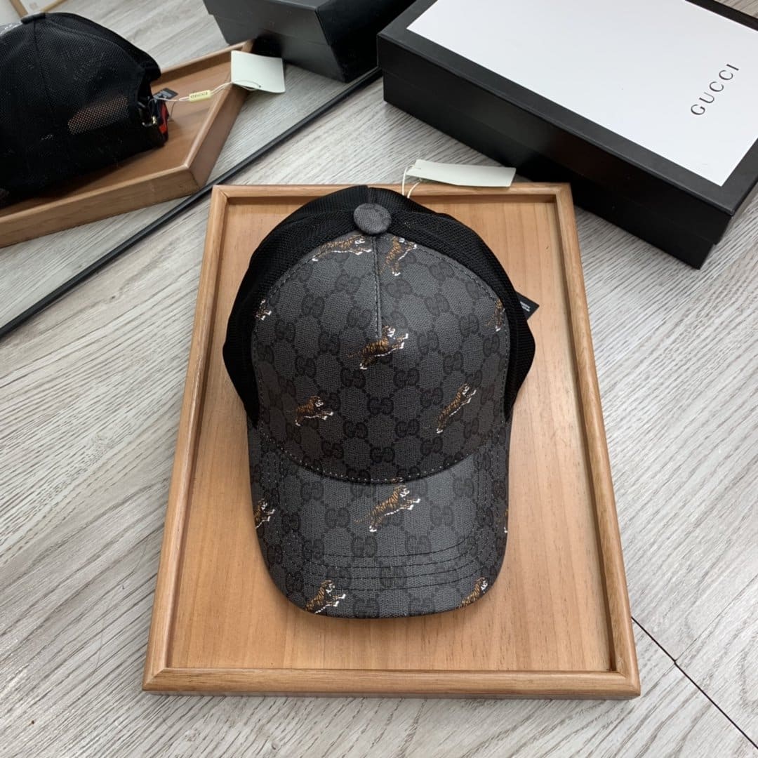 Gucci GG Canvas Baseball Cap Black