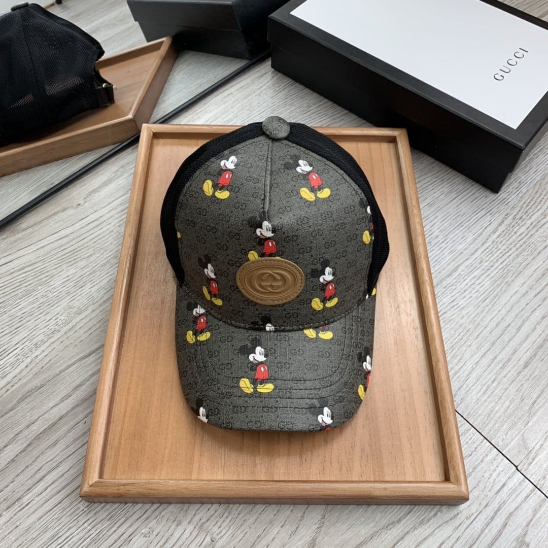 Gucci GG Canvas Baseball Cap Black