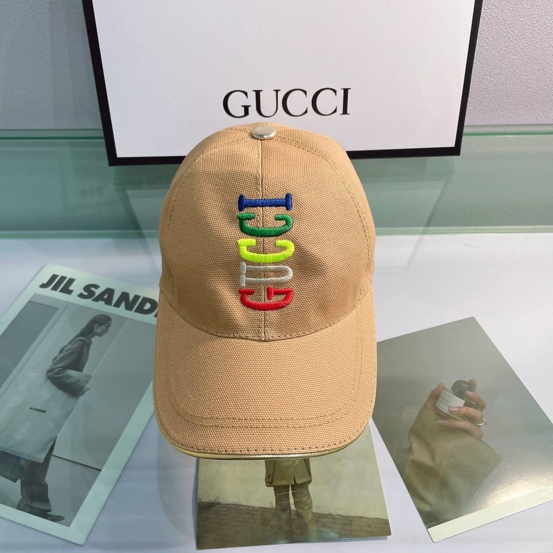 Gucci GG Canvas Baseball Cap Brown