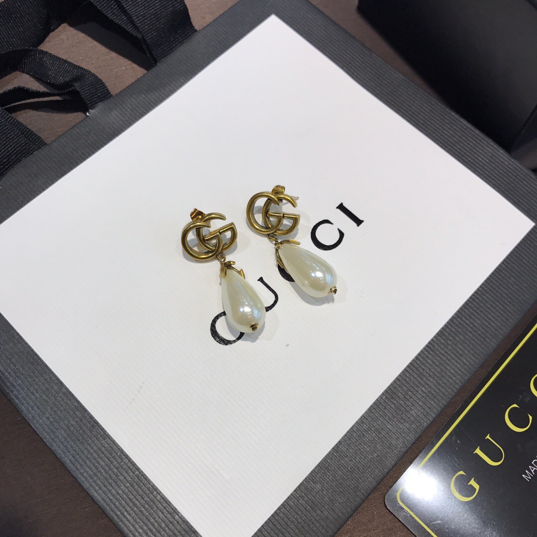 Gucci GG Drop Earrings