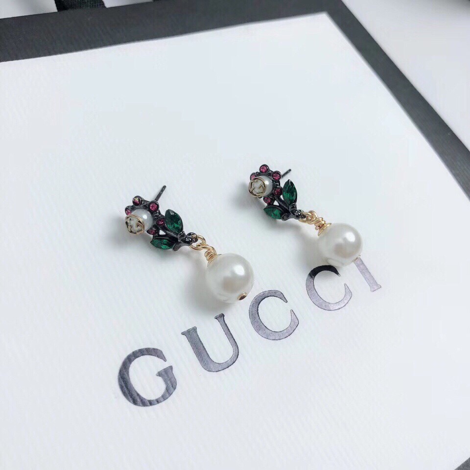 Gucci GG logo Earrings