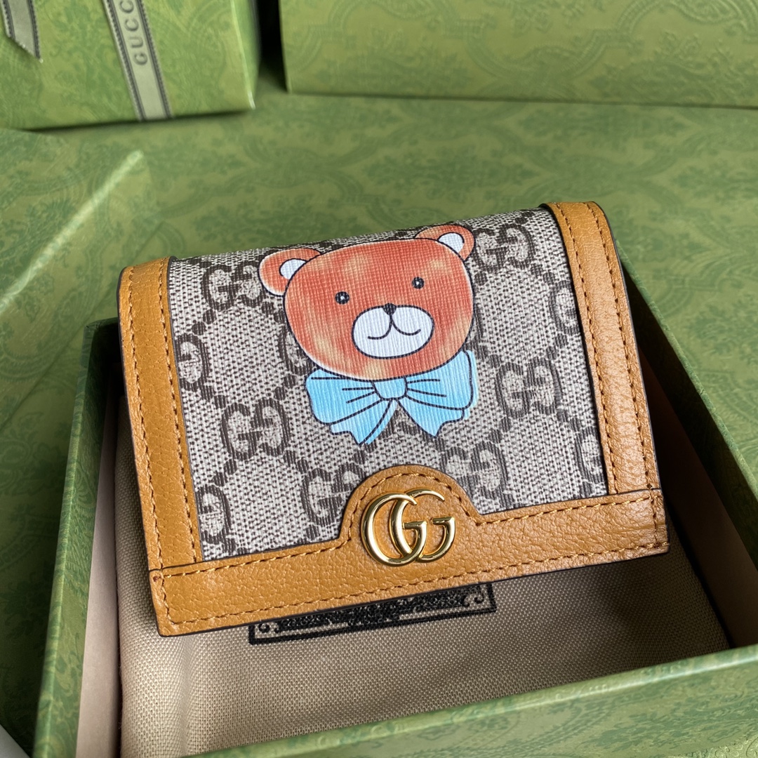 Gucci KAI Brown Wallet 11cm – Fapert