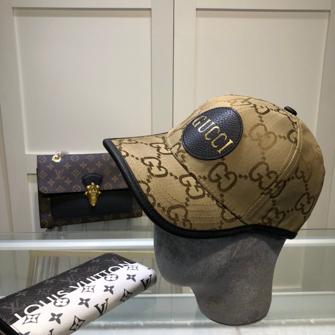 Gucci Off The Grid Baseball Hat Beige GG Hat