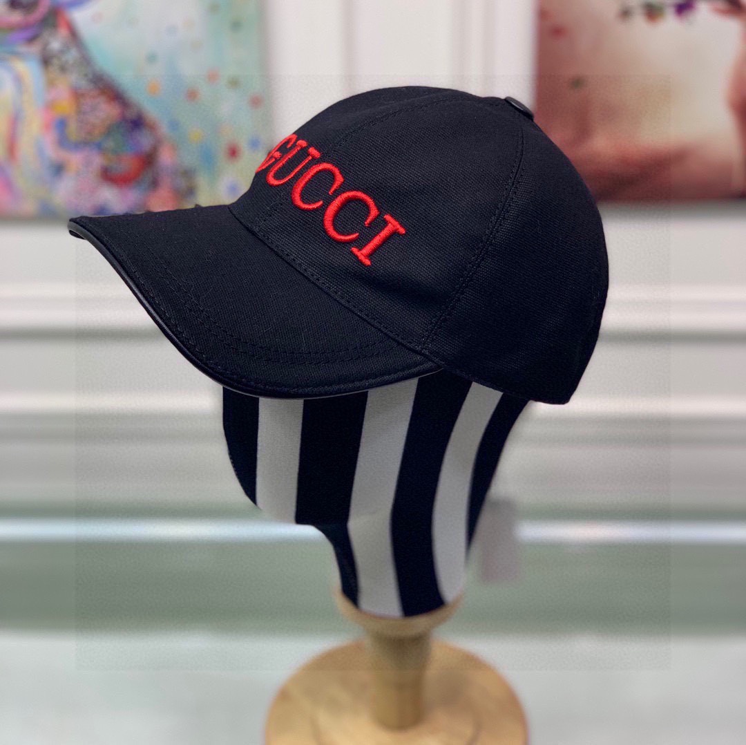 Gucci Off The Grid Baseball Hat Black GG Hat