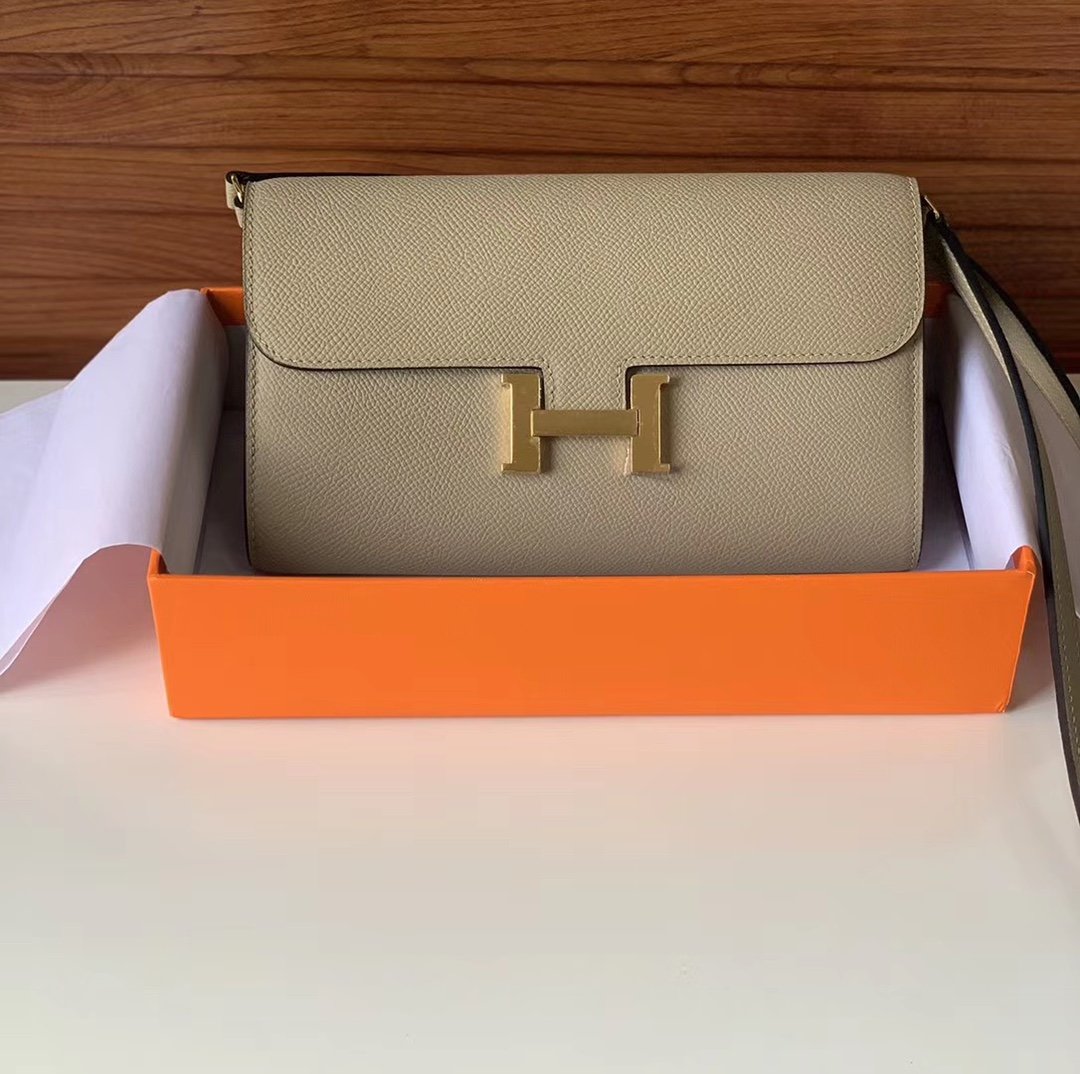 Hermes Constance Togo 21cm Cream – Fapert