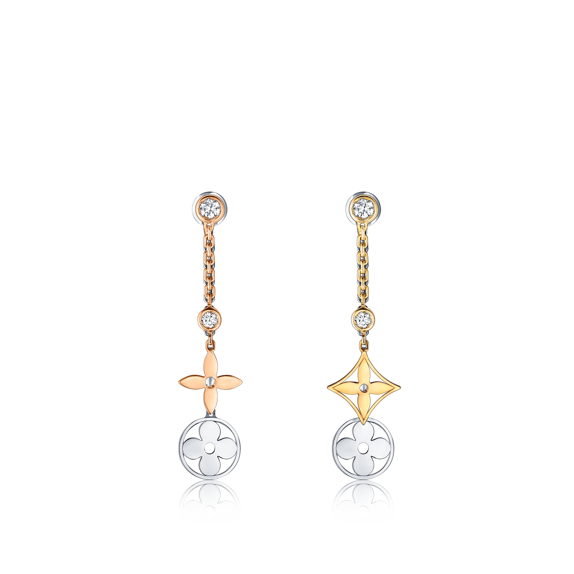 Louis Vuitton Blossom Long Earrings