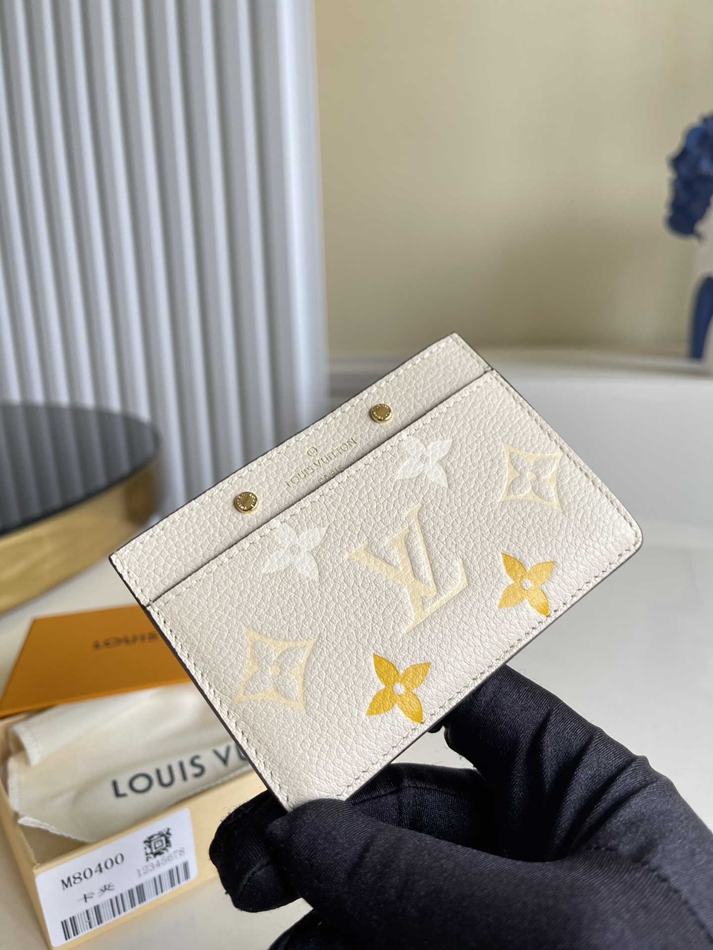 Louis Vuitton Card Holder 11cm White – Fapert