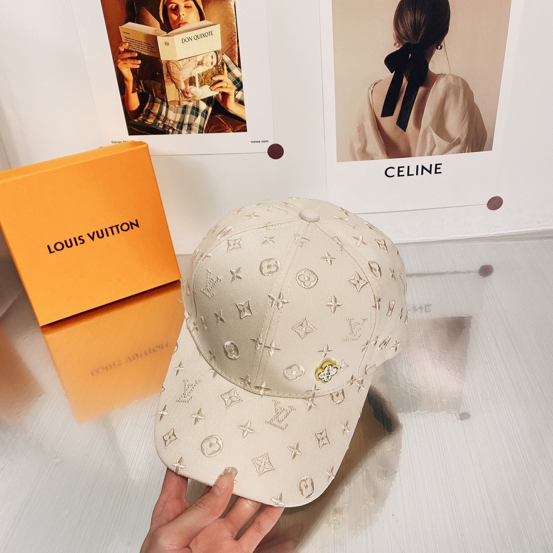 Louis Vuitton Casquette Be My Cap Beige LV Cap