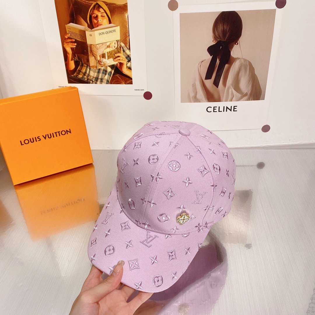 Louis Vuitton Casquette Be My Cap Light Purple LV Cap