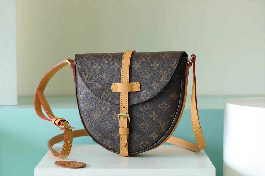 Louis Vuitton Chantilly MM Shoulder Bag Monogram For Women Brown LV M51233 – Fapert