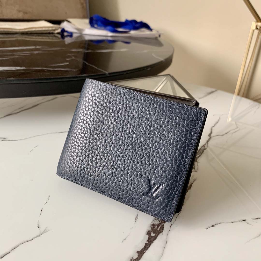 Louis Vuitton Clutch Wallet 12cm Blue – Fapert