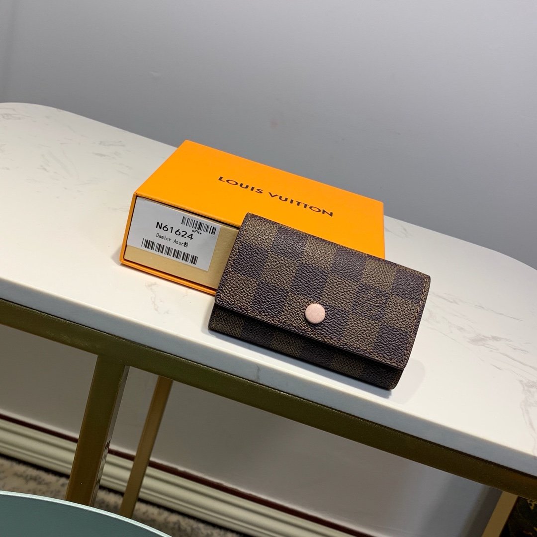 Louis Vuitton Damier Wallet 10cm Brown – Fapert