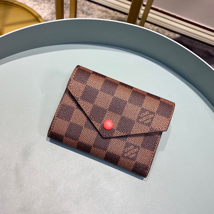 Louis Vuitton Damier Wallet 12cm Brown – Fapert