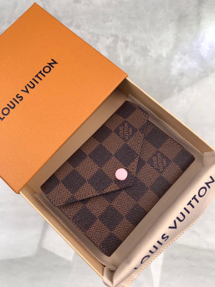 Louis Vuitton Damier Wallet 12cm Brown – Fapert