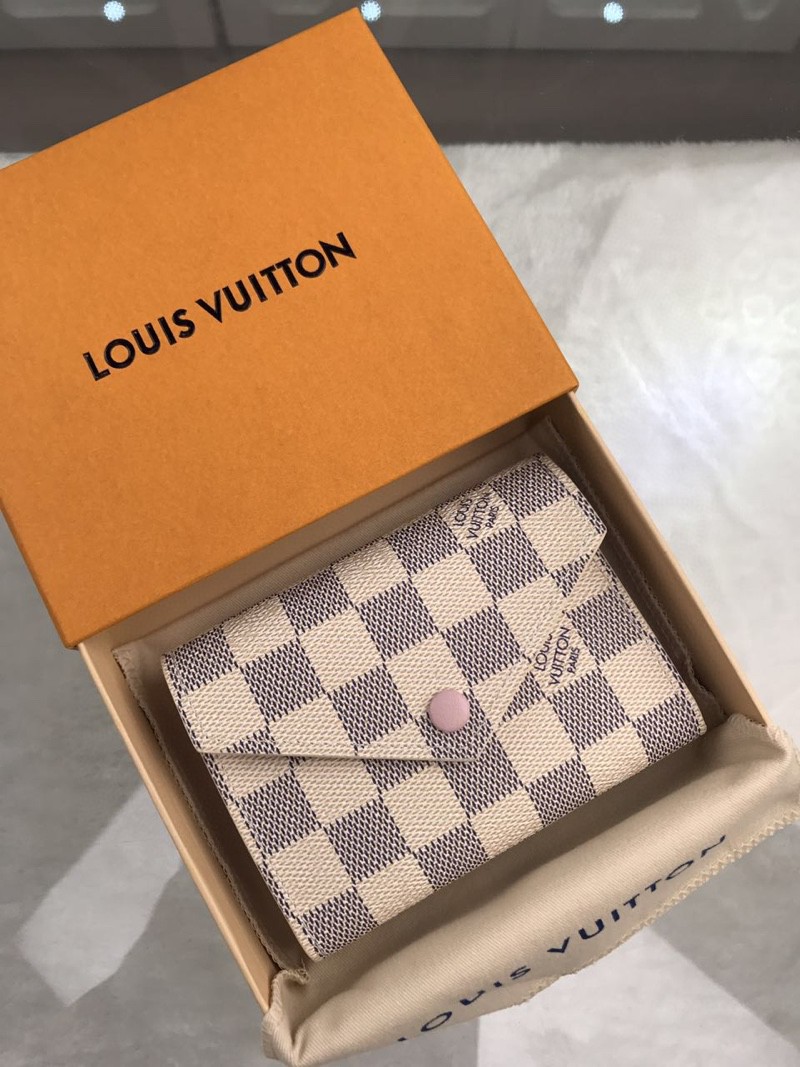 Louis Vuitton Damier Wallet 12cm Pink – Fapert