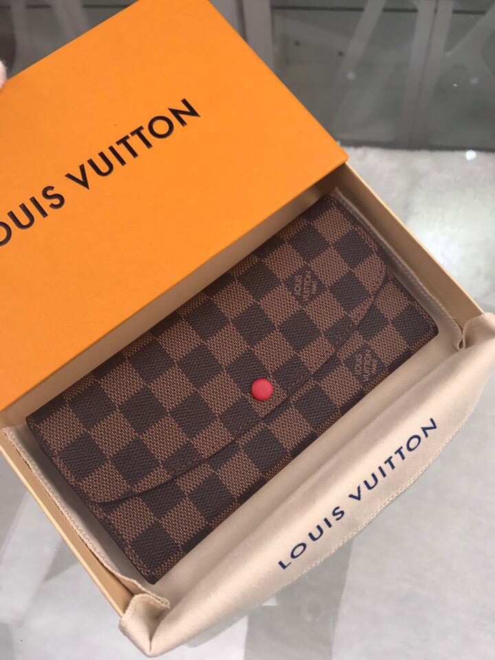 Louis Vuitton Damier Wallet 19cm Brown – Fapert