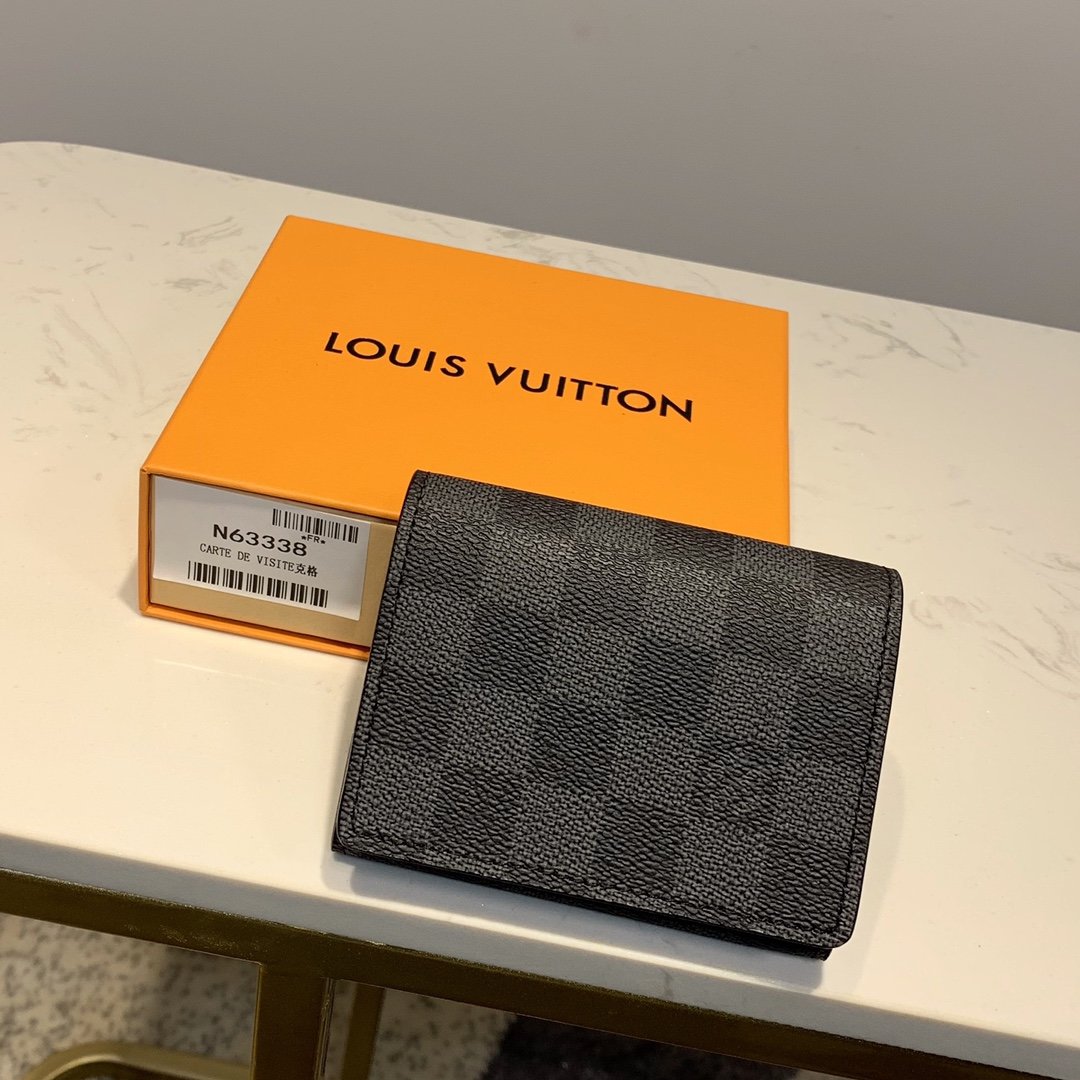 Louis Vuitton Damier Wallet 20…cm Black – Fapert