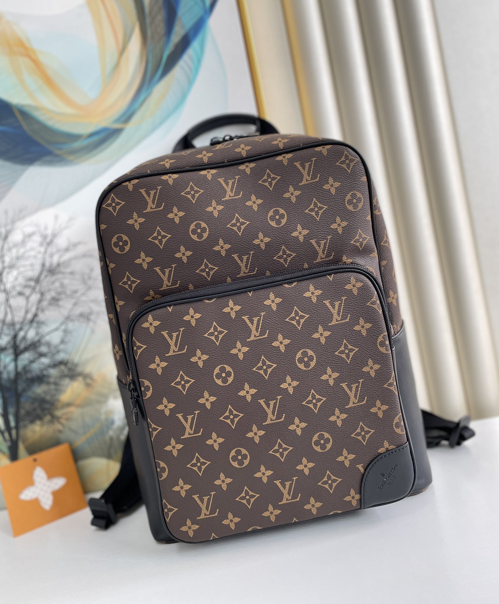 Louis Vuitton Dean Backpack Monogram Macassar Canvas For Men, Men’s Bags 42cm LV M45335 – Fapert