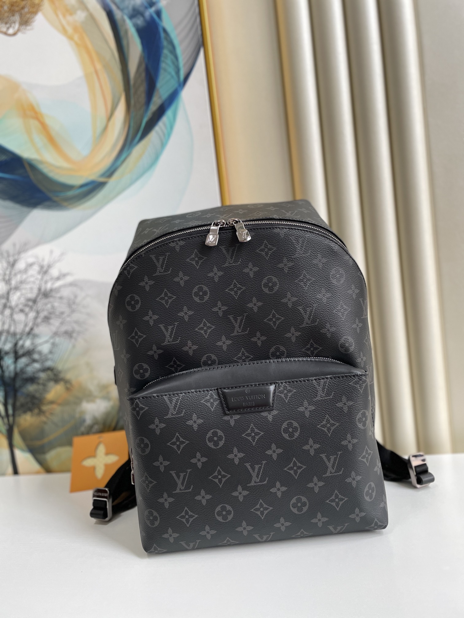 Louis Vuitton Discovery Backpack PM Monogram Eclipse Canvas For Men, Men’s Bags 40cm LV M43186 – Fapert