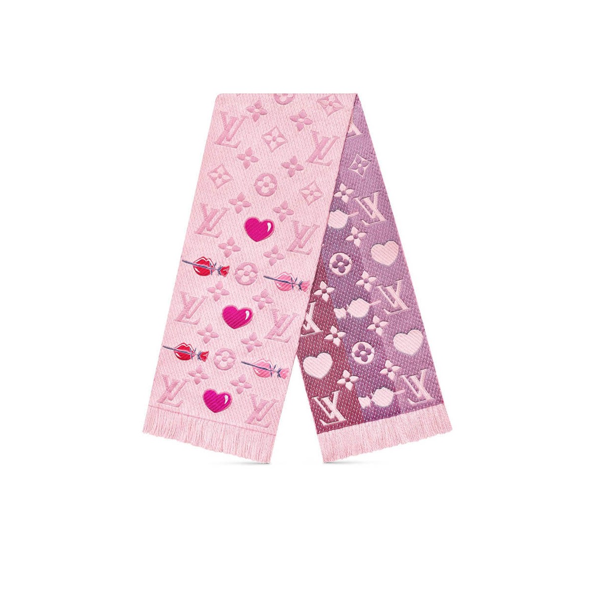 Louis Vuitton Logomania A La Folie Scarf M71587