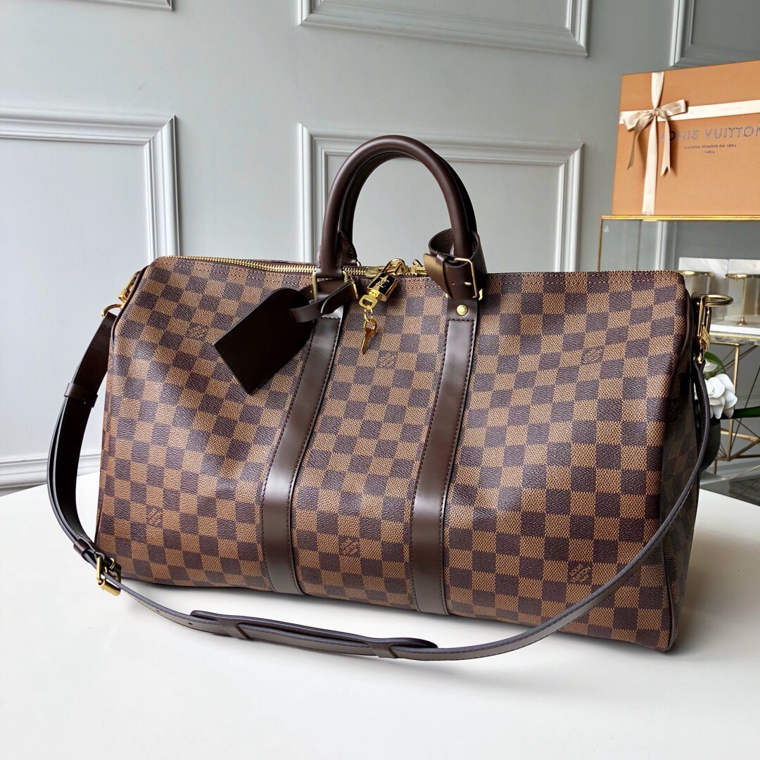 Louis Vuitton Luggage Bag Damier 50cm Brown – Fapert