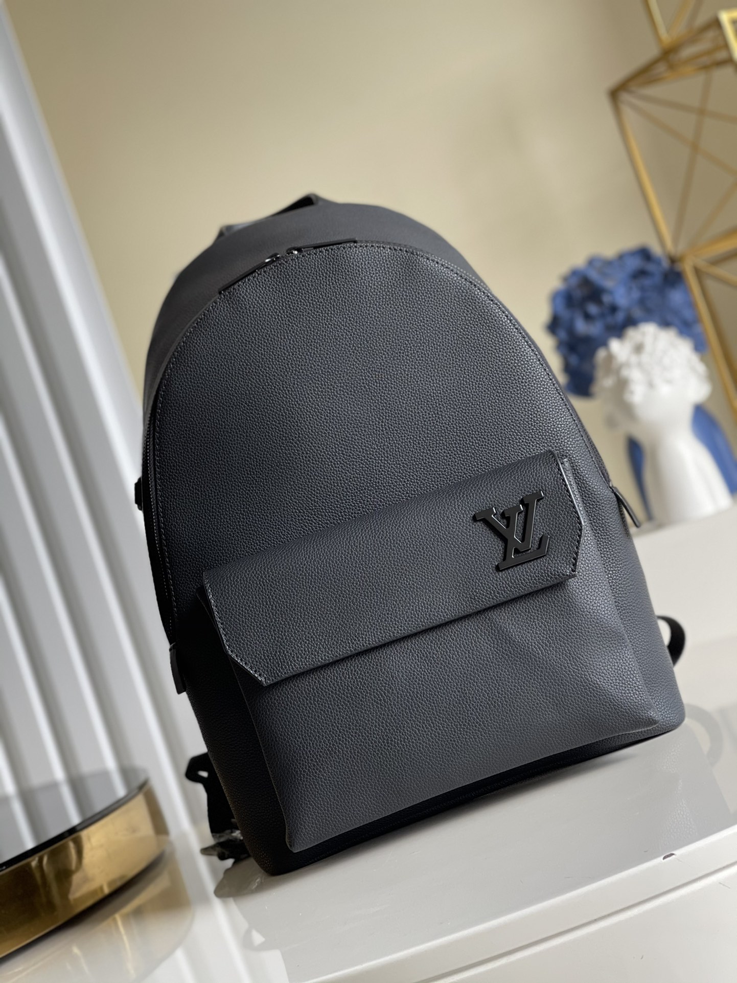 Louis Vuitton LV Aerogram Backpack Black For Men, Men’s Bags 43cm LV M57079 – Fapert