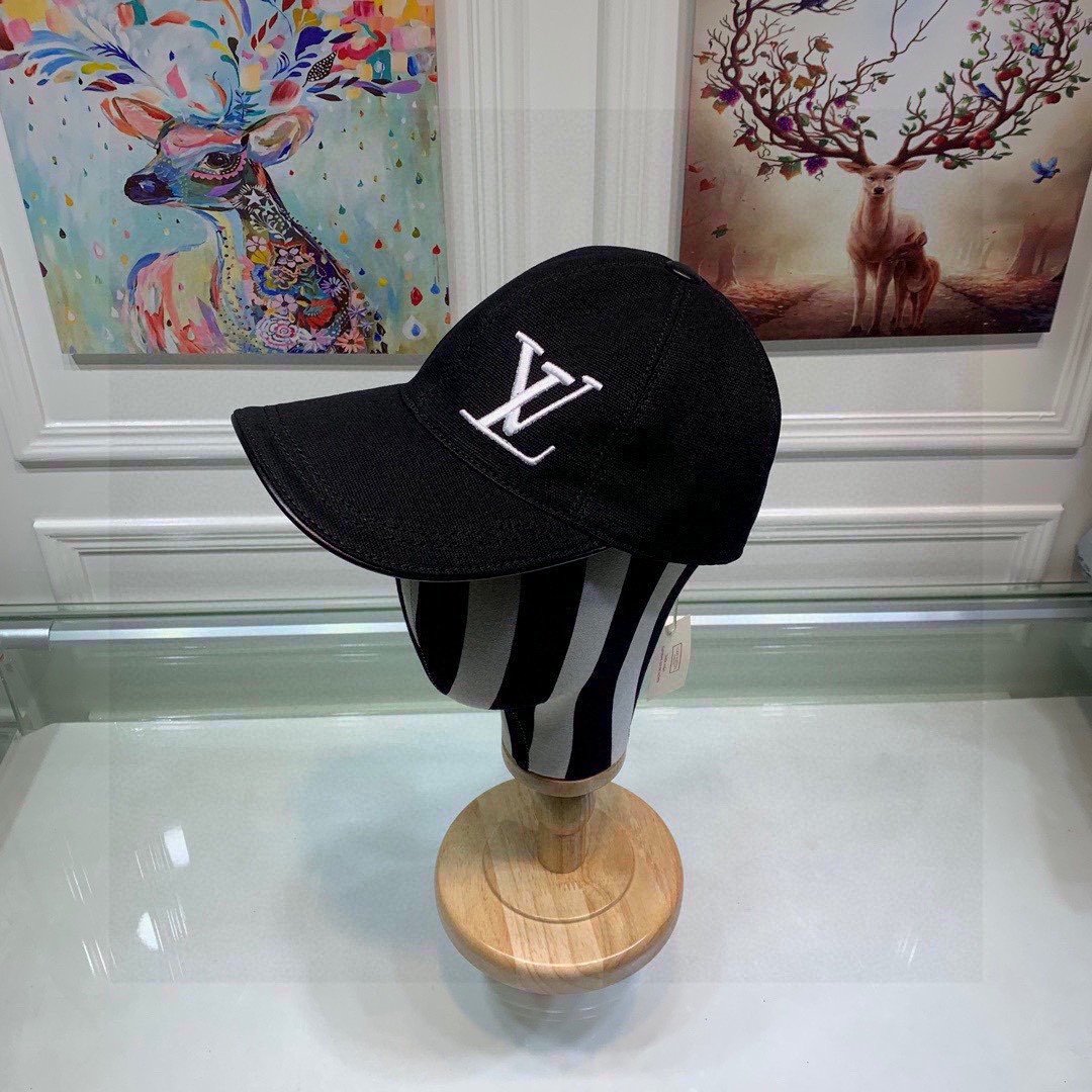 Louis Vuitton LV Get Ready Cap Black LV Cap