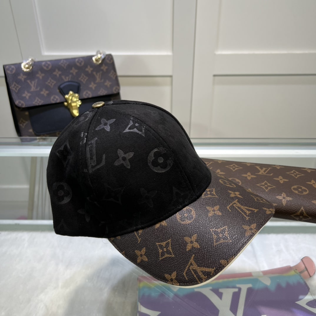 Louis Vuitton LV Get Ready Cap Monogram Black LV Cap