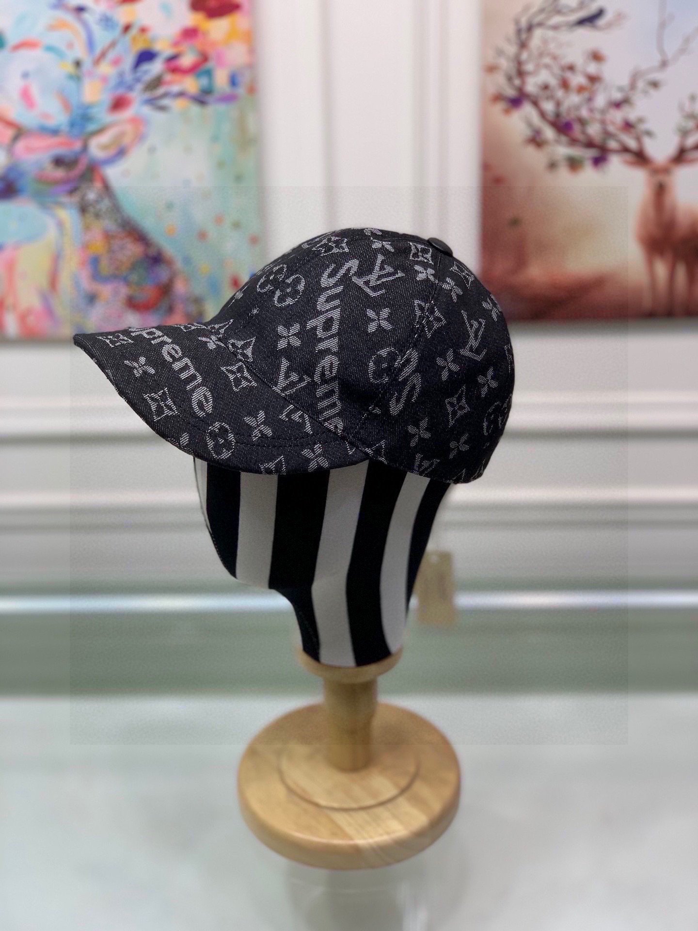 Louis Vuitton LV Get Ready Cap Monogram Black LV Cap