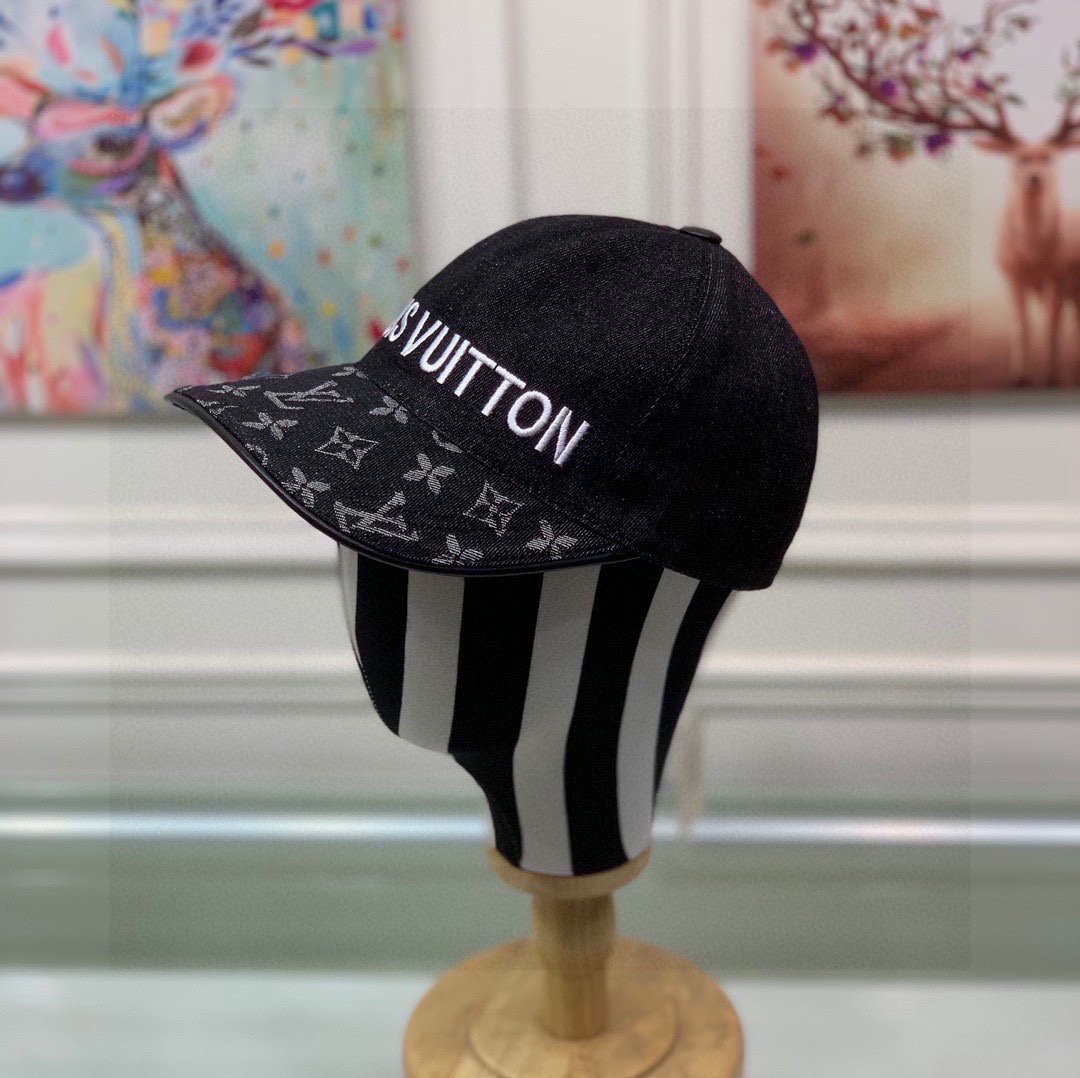 Louis Vuitton LV Get Ready Cap Monogram Black LV Cap