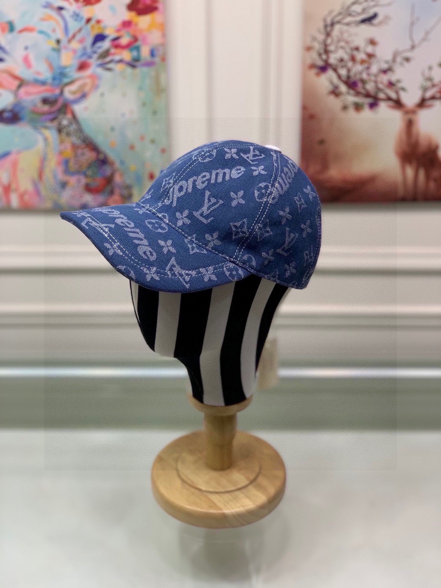 Louis Vuitton LV Get Ready Cap Monogram Blue LV Cap