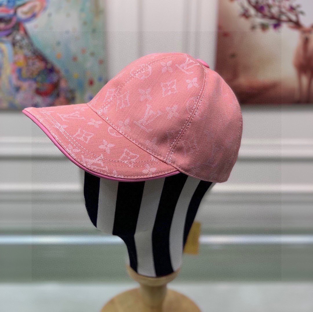 Louis Vuitton LV Get Ready Cap Monogram Pink LV Cap