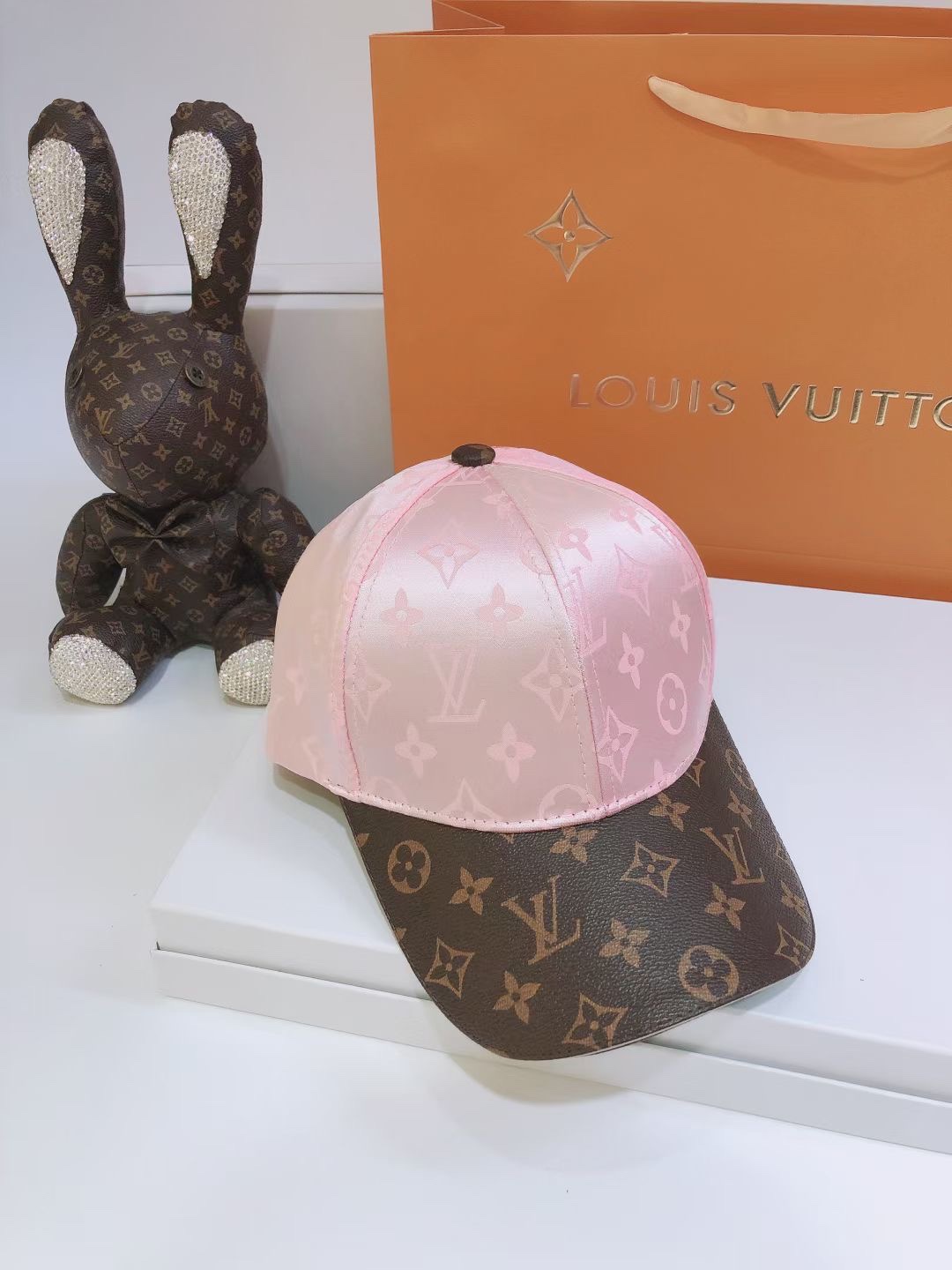 Louis Vuitton LV Get Ready Cap Monogram Pink LV Cap M00422