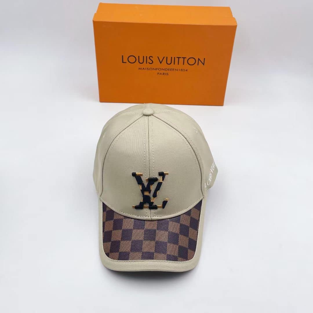 Louis Vuitton Match Cap Cream LV Cap