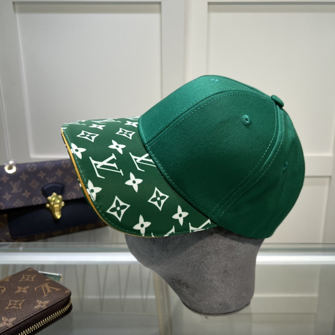 Louis Vuitton Match Cap Green LV Cap