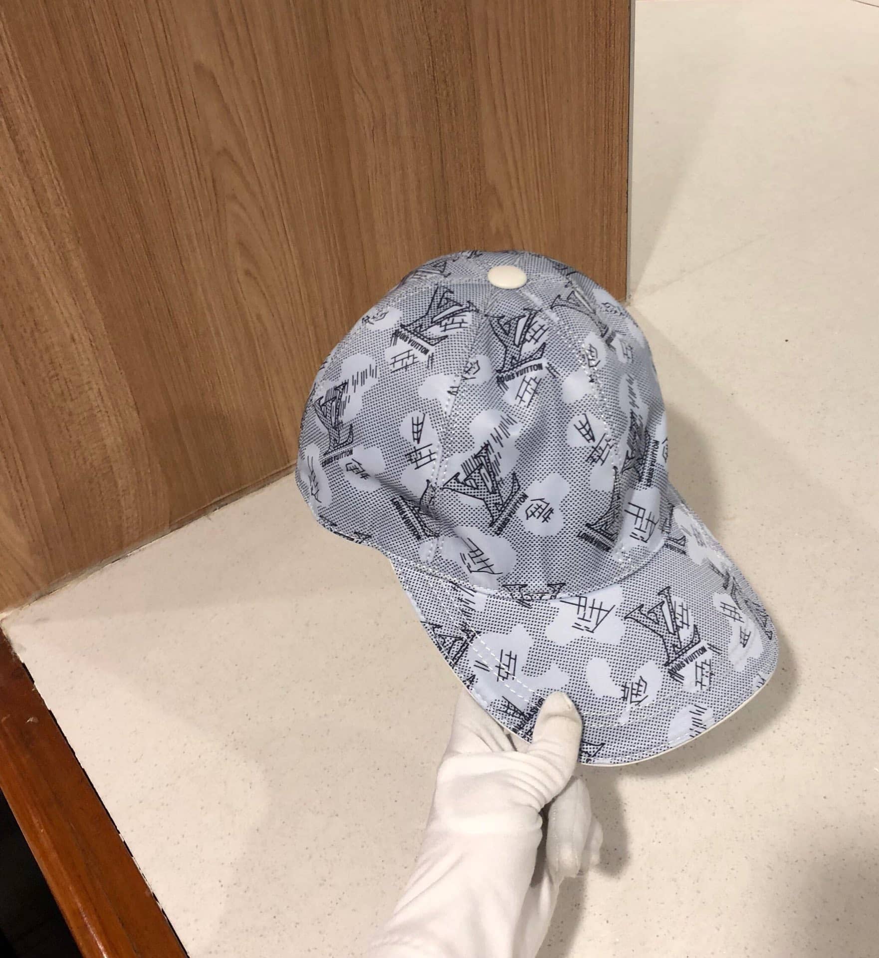 Louis Vuitton Match Cap Grey LV Cap