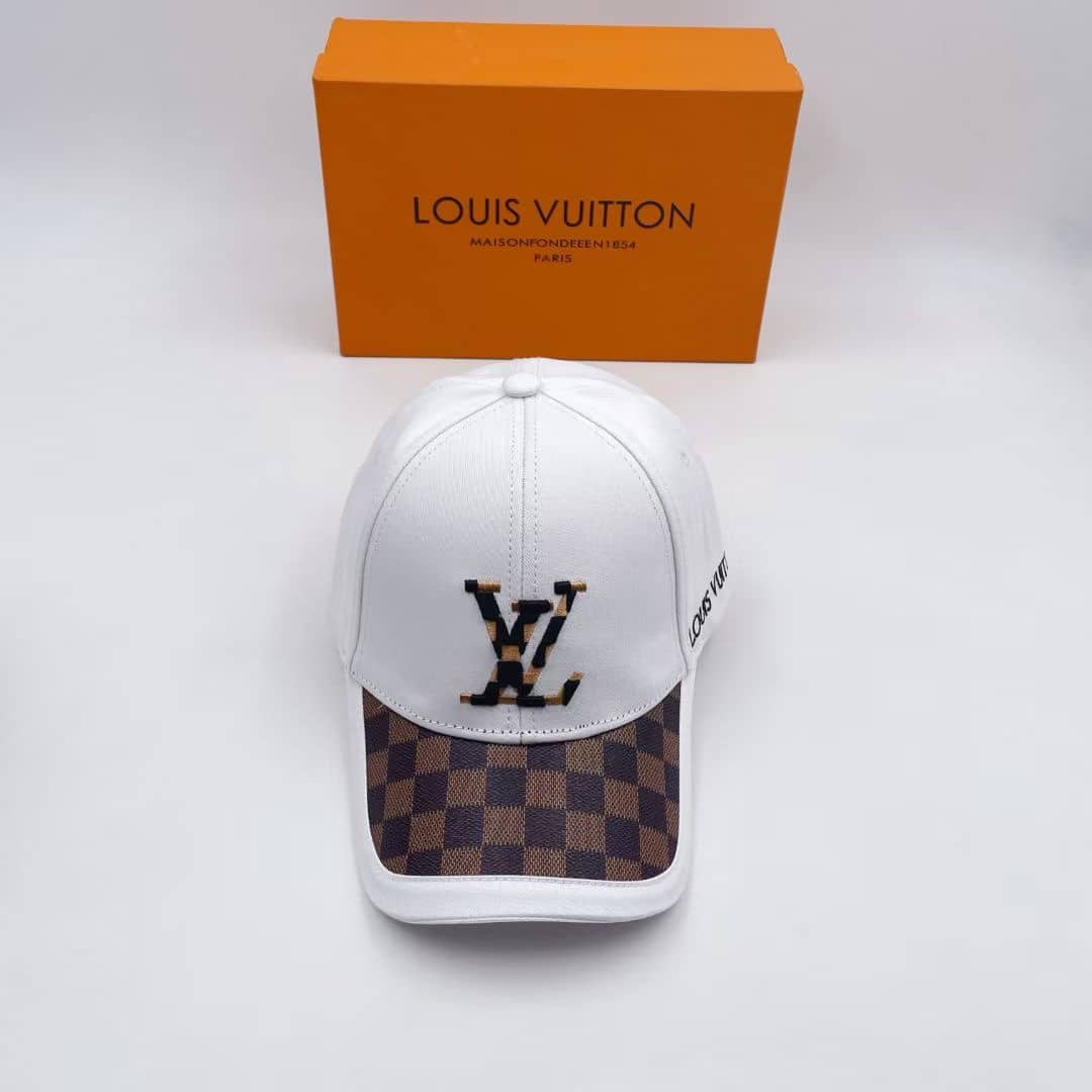 Louis Vuitton Match Cap White LV Cap