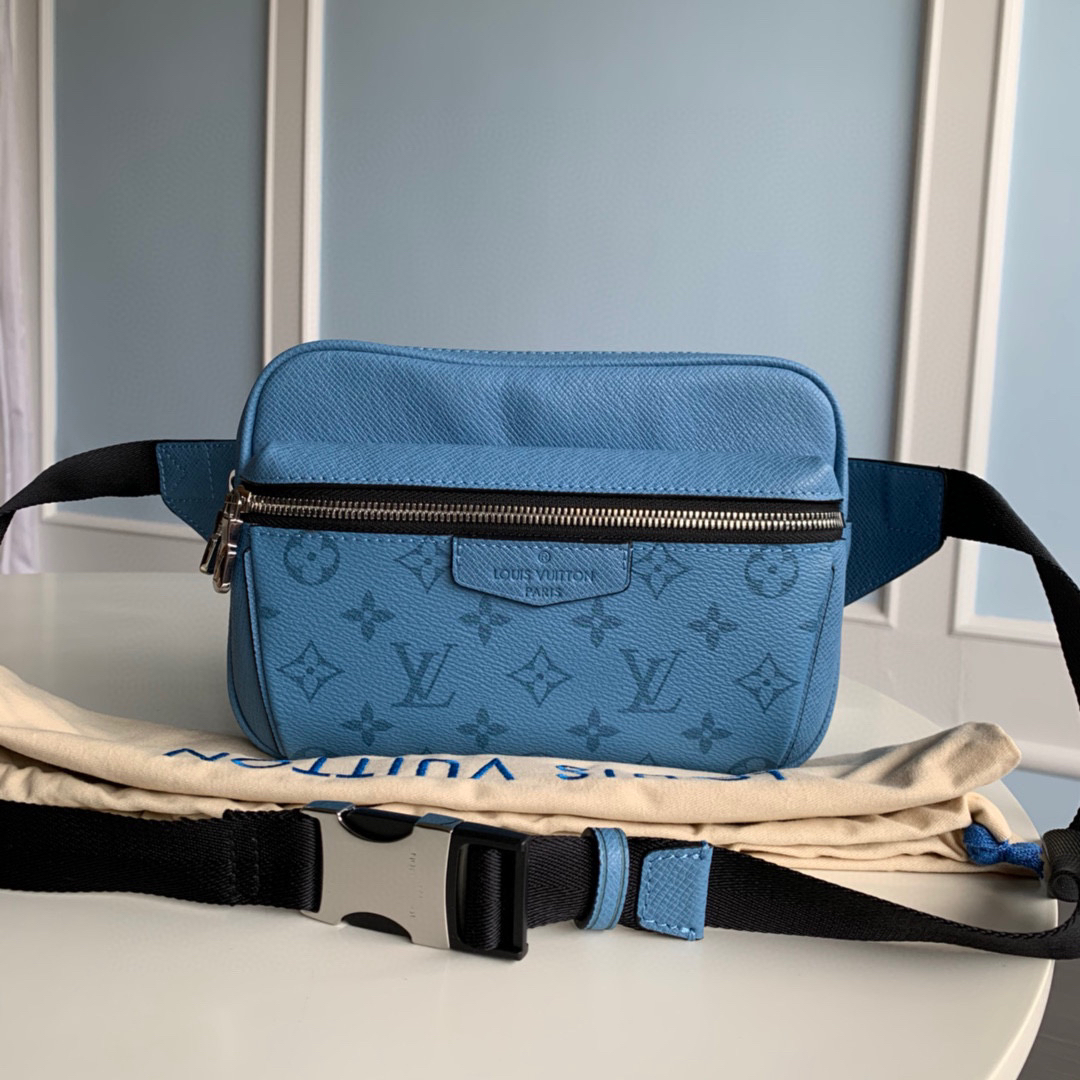 Louis Vuitton Monogram 21cm Blue – Fapert