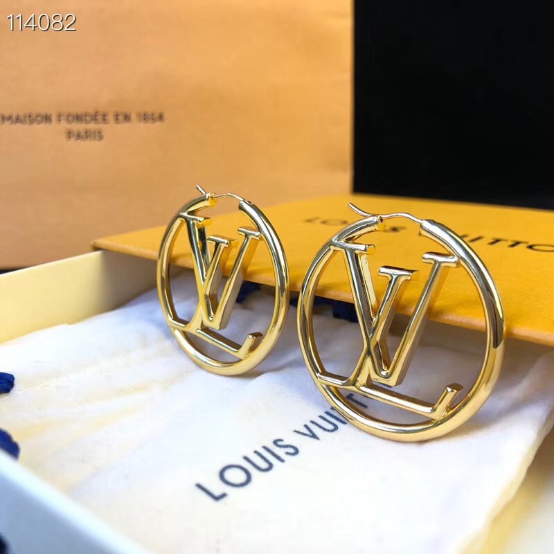 Louis Vuitton Monogram Charm Drop Earrings