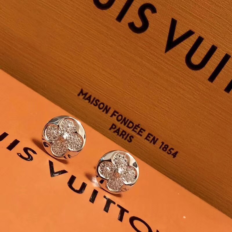 Louis Vuitton Monogram Charm Drop Earrings