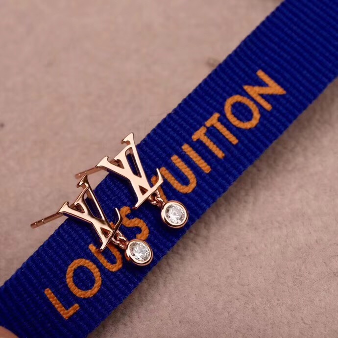 Louis Vuitton Monogram Charm Drop Earrings