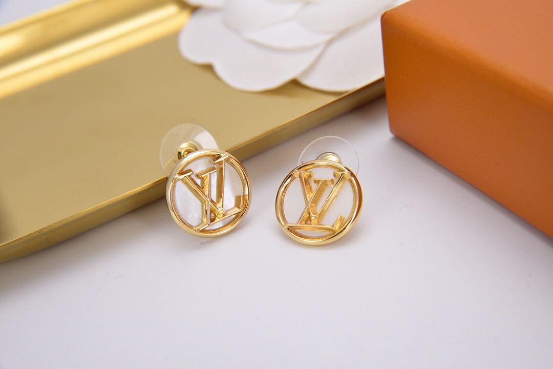 Louis Vuitton Monogram Charm Earrings