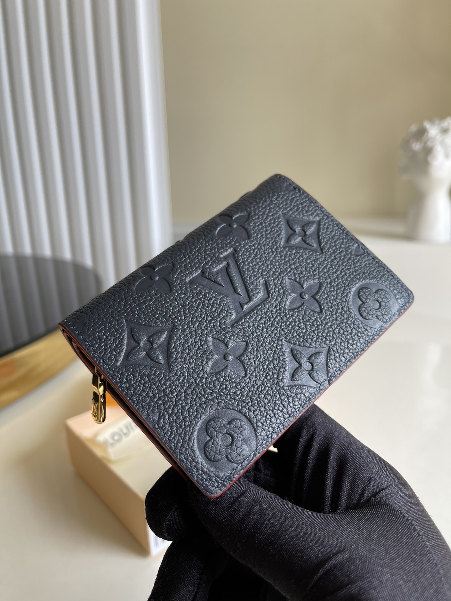 Louis Vuitton Monogram Empreinte 12cm Black – Fapert