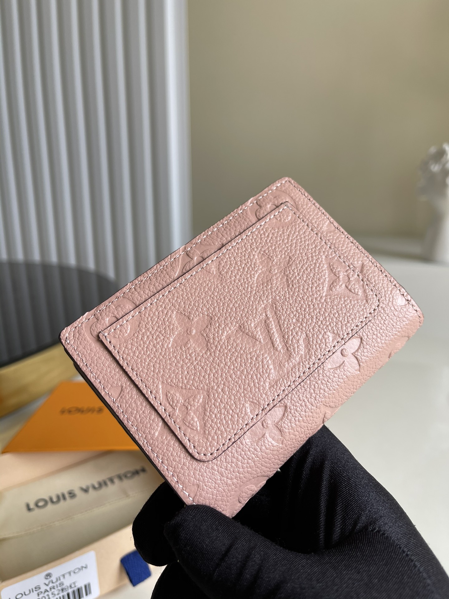 Louis Vuitton Monogram Empreinte 12cm Pink – Fapert