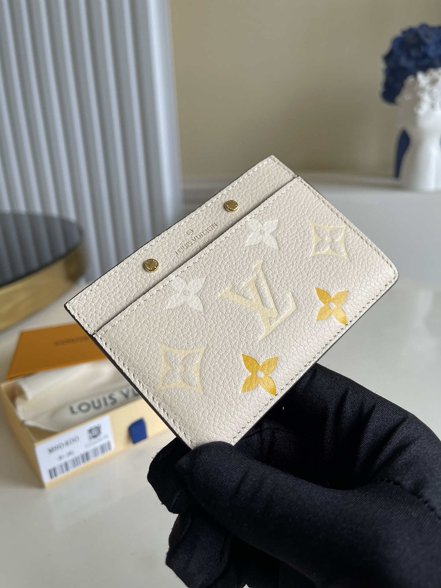 Louis Vuitton Monogram Empreinte Wallet 11cm Cream – Fapert