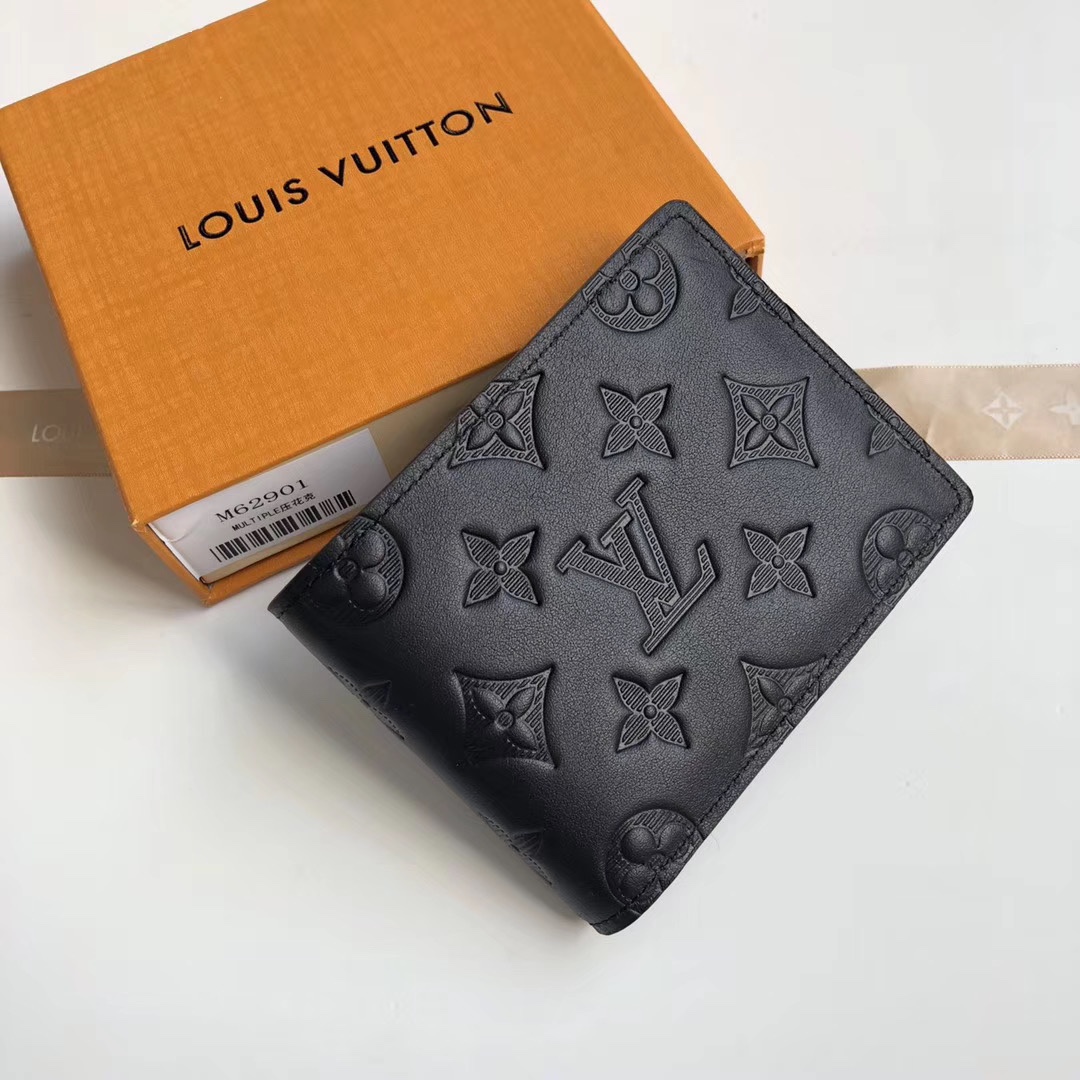 Louis Vuitton Monogram Empreinte Wallet 12cm Black – Fapert