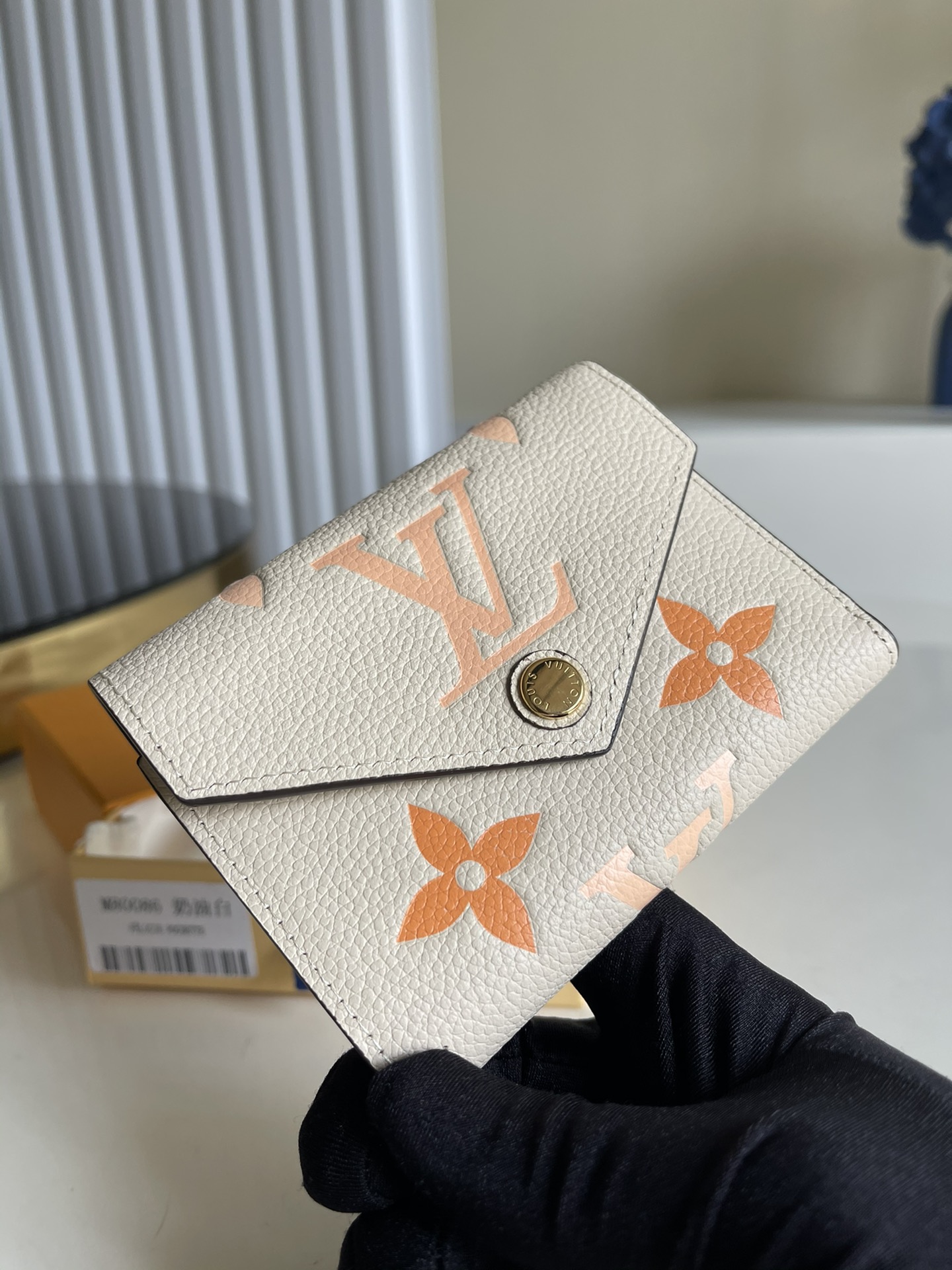 Louis Vuitton Monogram Empreinte Wallet 12cm Cream – Fapert